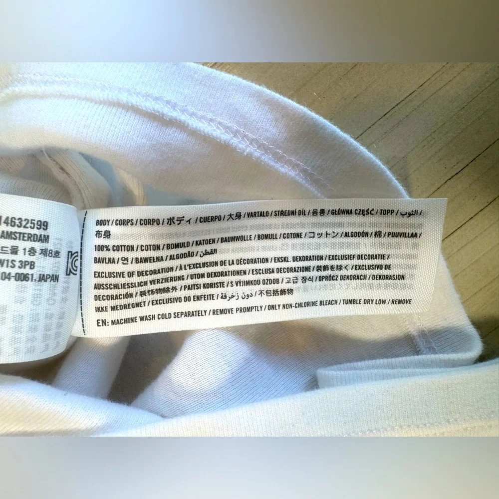 Like New!  Hollister Must Have Collection- Short Crew Baby Tee- Green/White Sz S - Picture 7 of 10